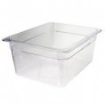 BACINELLA IN POLICARBONATO GN 1/2 dimensioni 32,5x26,5 altezza 65 capacità 4,1 lt